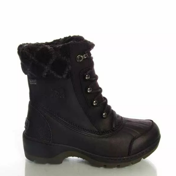 Whistler mid noir Sorel black boots